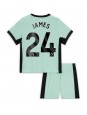 Chelsea Reece James #24 Kolmaspaita Lasten 2023-24 Lyhythihainen (+ shortsit)